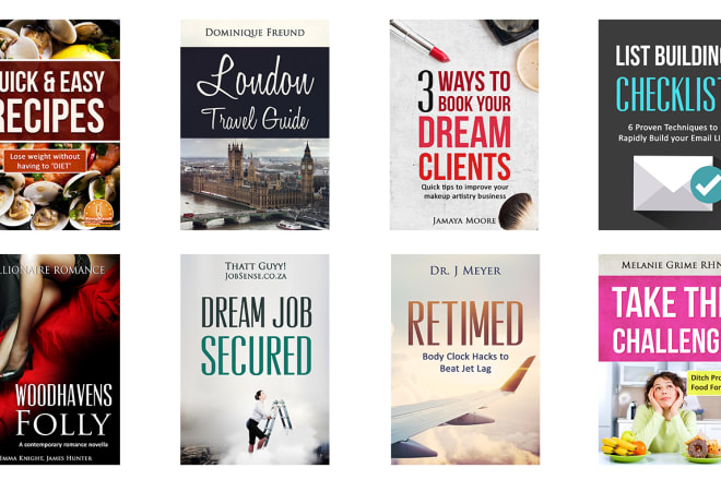 I will create professional ebook and kindle book cover design