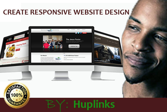 I will create responsive website design on wordpress and wix, UK seller