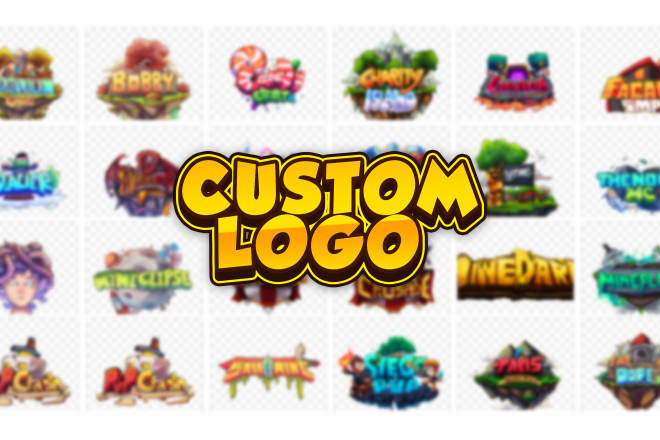 I will create your custom logo