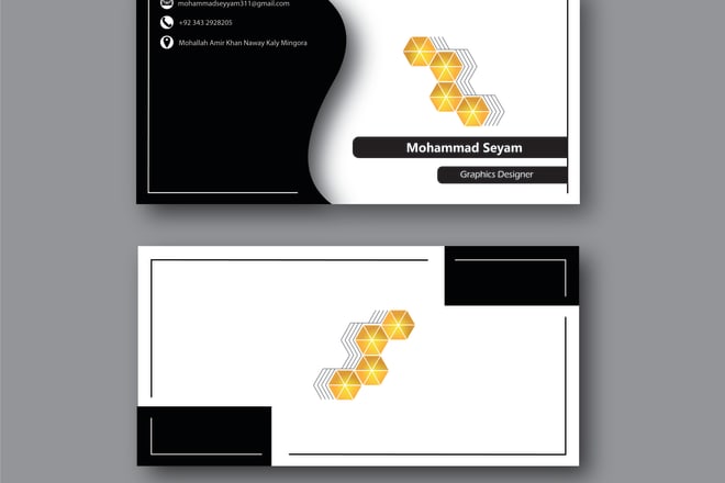 I will design a brilliant business card