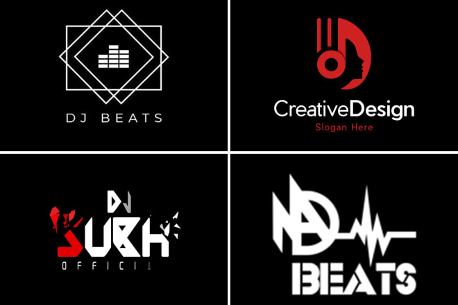 I will design a custom music, dj and band logo in 24 hours