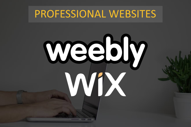 I will design a professional website on wix and weebly