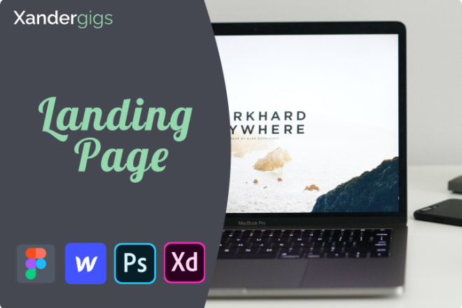 I will design and develop stunning landing page