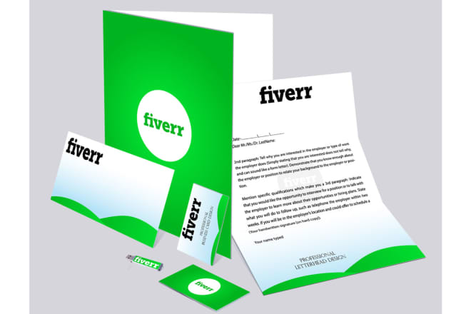I will design business card letterhead and branding stationary