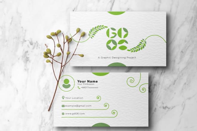 I will design creative business card for you