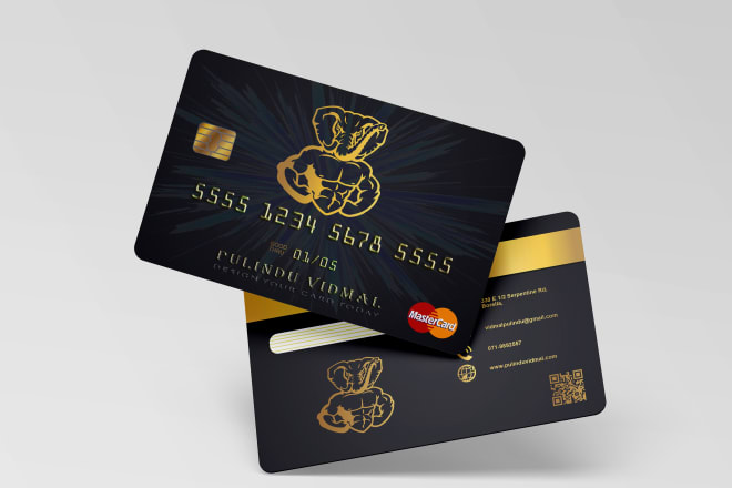 I will design credit card, debit card, gift card, business card, membership card