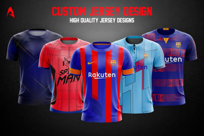 I will design customize gaming and e sports jersey for you