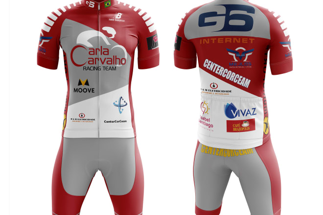 I will design cycling jersey and apparels