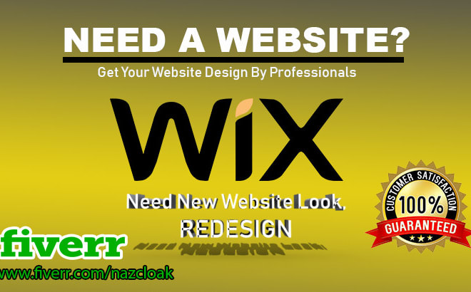 I will design develop clone migrate or redesign custom wix website