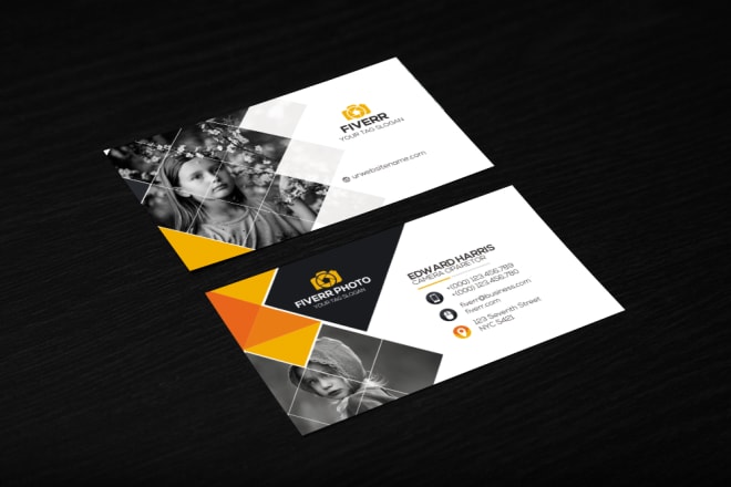 I will design photography business card in 24 hours