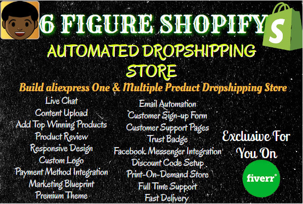 I will design shopify dropshipping store and weebly website or teespring pod design