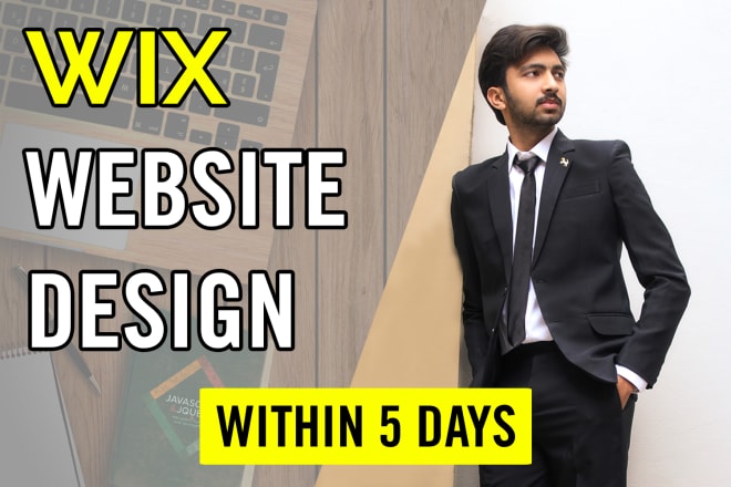 I will design wix website or redesign wix