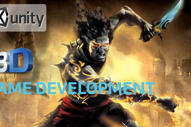 I will develop and design unity game development in 3d