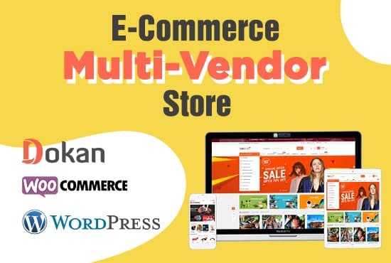 I will develop wordpress ecommerce multi vendor marketplace website