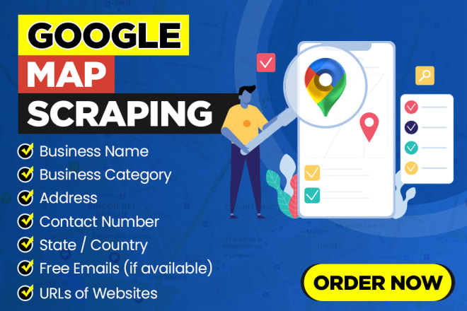 I will do b2b leads, google map scraping, lead generation