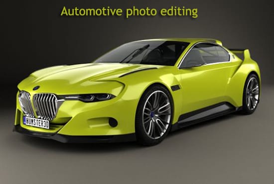 I will do car photography editing and car background changing