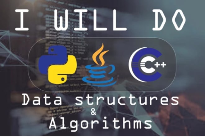 I will do c,cpp,java, python data structure and algorithms projects