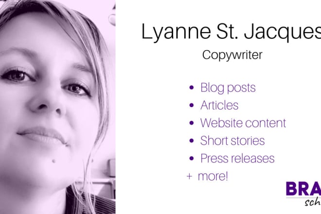 I will do copywriting for articles, blogs and more