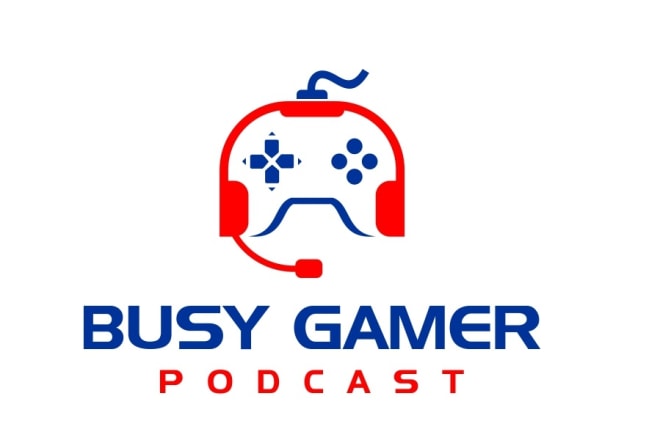 I will do create podcast artwork logo design for games company