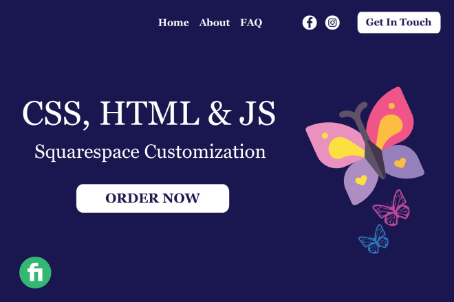 I will do CSS and js coding for your squarespace website