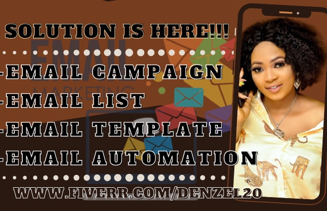 I will do email campaign, email autoresponder or automation, email template, email list