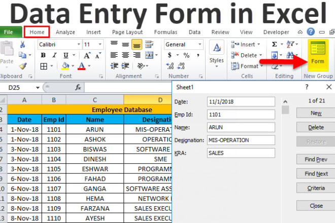 I will do excel data entry accurately and very fast