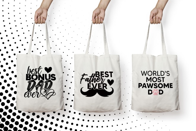 I will do fabulous canvas totes bags design for your online shop