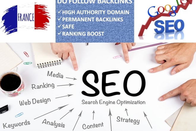 I will do french dofollow backlinks SEO service link building