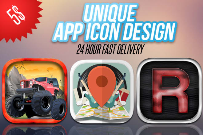 I will do iphone, android professional app icon for you