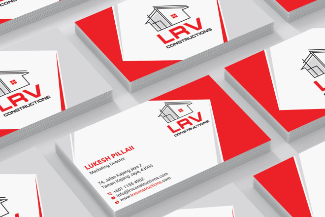 I will do modern, minimalist creative business card design