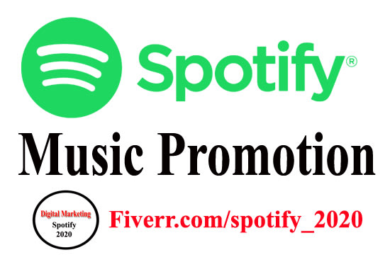 I will do organic spotify promotion to increase spotify monthly listeners