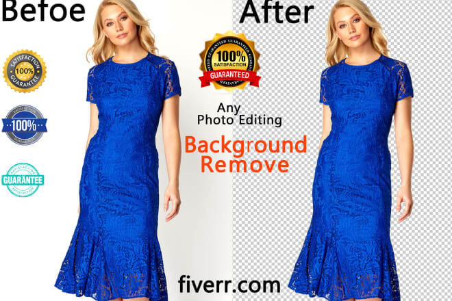 I will do photoshop editing background removal of 100 images 10 hours