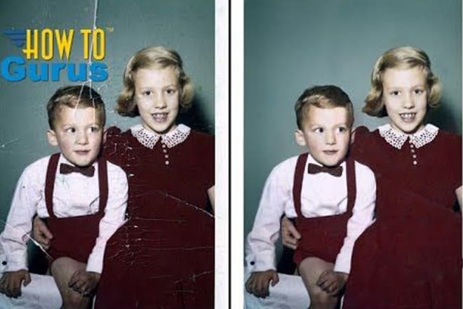 I will do restoration from any image in photoshop