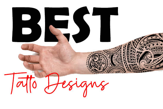 I will do tattoo designs unique and creative