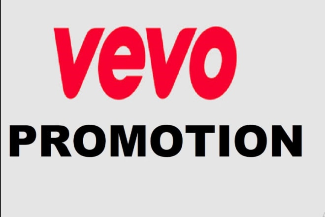 I will do vevo youtube music video promotion to real audience