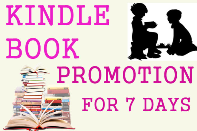 I will do viral amazon book promotion, kindle book, childrens book promotion