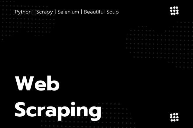 I will do web scraping, web crawling on your desired websites