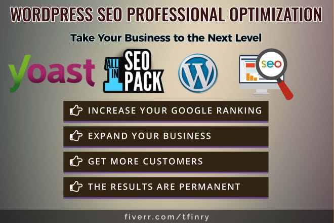 I will do wordpress SEO optimization to your site