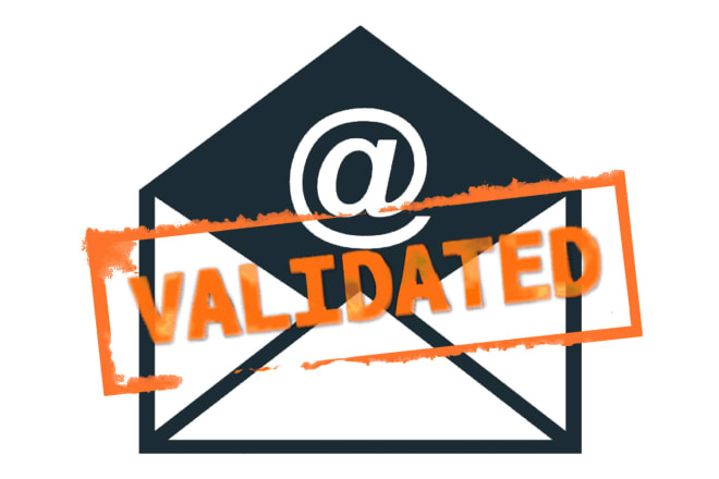 I will email validation and list cleaning service