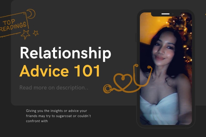 I will give you the best relationship advice