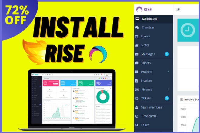 I will install give you rise CRM original on your cpanel