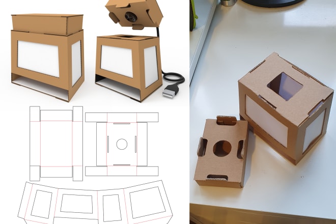 I will integrate the simplicity of cardboard in your life