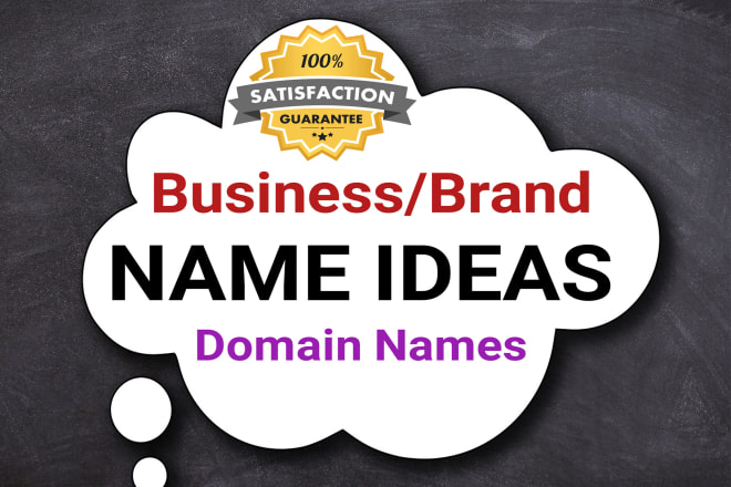 I will invent original name ideas for your business, brand or services