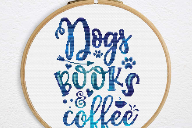 I will make a personalized cross stitch pattern PDF for you