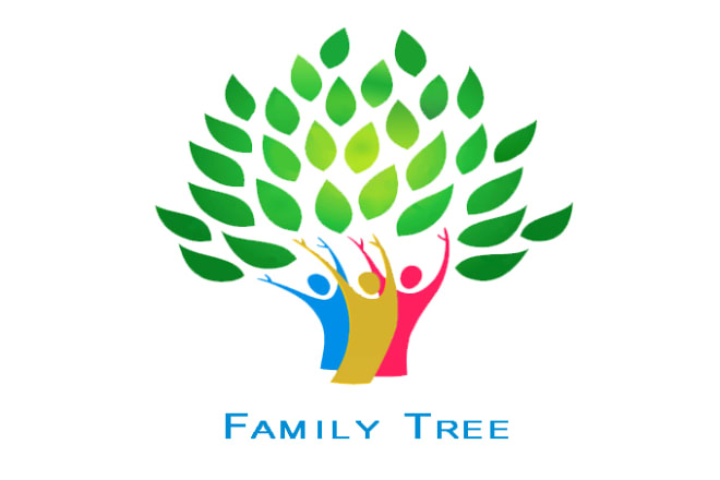 I will make a professional family tree logo design for your brand within 24 hours