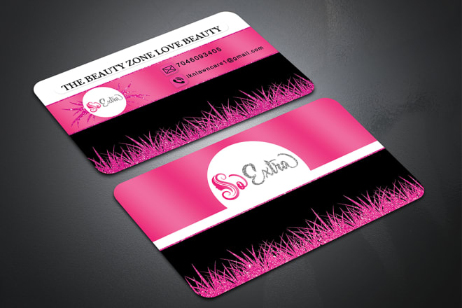 I will make luxury modern beauty business card for you