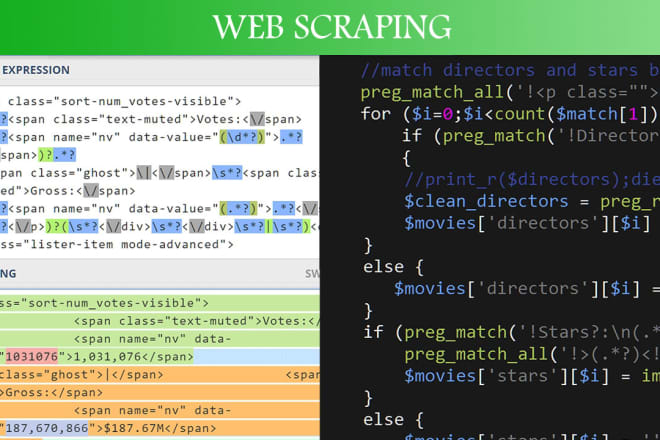 I will make web crawling, scraping script by PHP for cronjob or any services