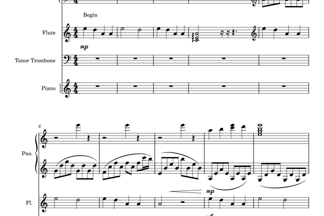 I will mashup 2 to 4 songs and transcribe it into piano sheet music