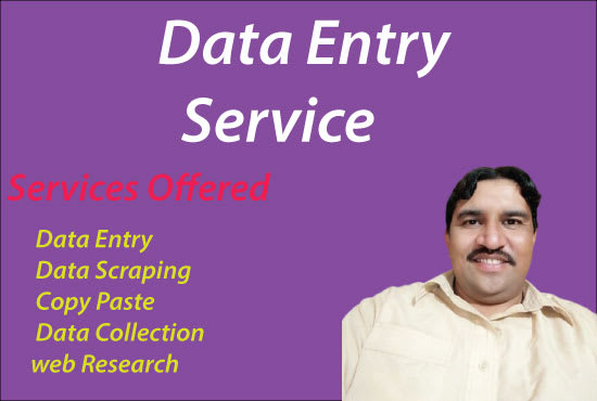 I will online data entry jobs
