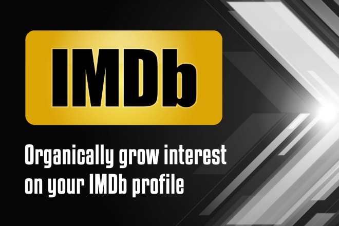 I will organically promote your imdb profile